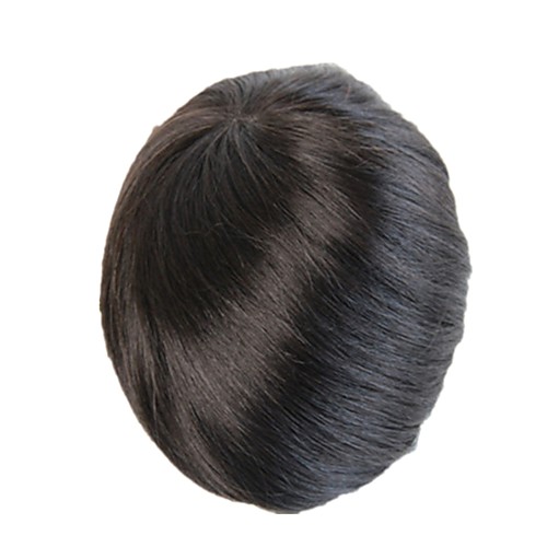 

Men's Remy Human Hair Toupees 100% Hand Tied / Full Lace