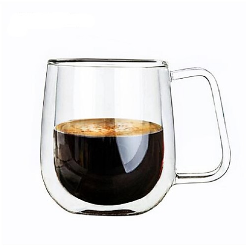 

Drinkware High Boron Glass Coffee Mug Girlfriend Gift Boyfriend Gift 1pcs