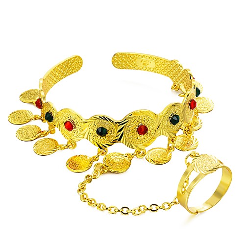 

Bracelet Bangles Cuff Bracelet Ladies Ethnic African Gold Plated Bracelet Jewelry Gold For Birthday Gift