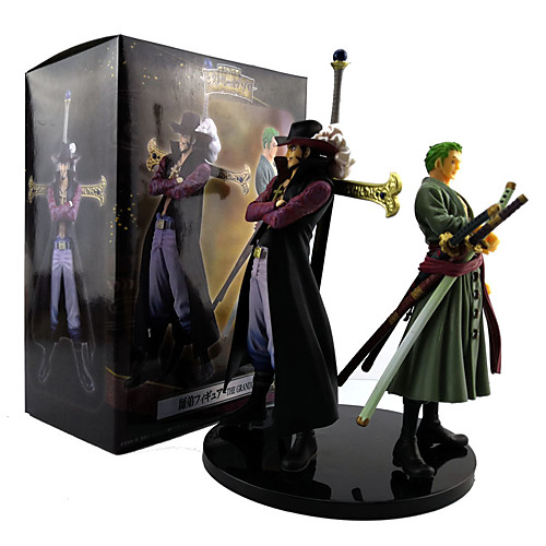 

Anime Action Figures Inspired by One Piece Dracula Mihawk Roronoa Zoro PVC(PolyVinyl Chloride) 20 cm CM Model Toys Doll Toy