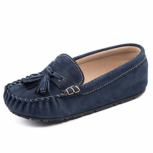 

Boys' Loafers & Slip-Ons Comfort Moccasin Pigskin Toddler(9m-4ys) Little Kids(4-7ys) Casual Red Blue Gray Spring Fall