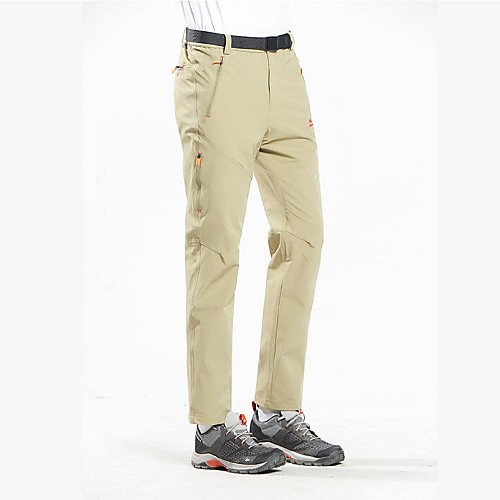 

Men's Hiking Pants Outdoor Breathable Quick Dry Stretchy Sweat-wicking Spandex Pants / Trousers Bottoms Camping / Hiking Hunting Fishing Grey Khaki Black 6XL L XL XXL XXXL / Wear Resistance