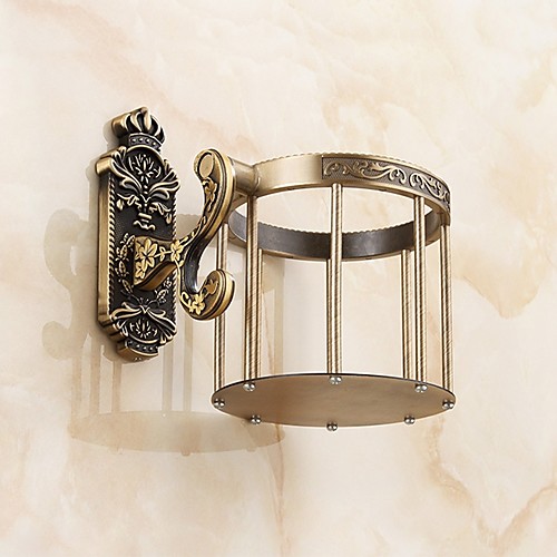 

Toilet Paper Holders Multifunction Antique Brass 1pc - Hotel bath Wall Mounted