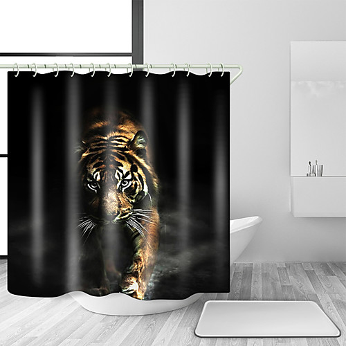 

Bathroom Shower Curtains & Hooks Contemporary Polyester Waterproof