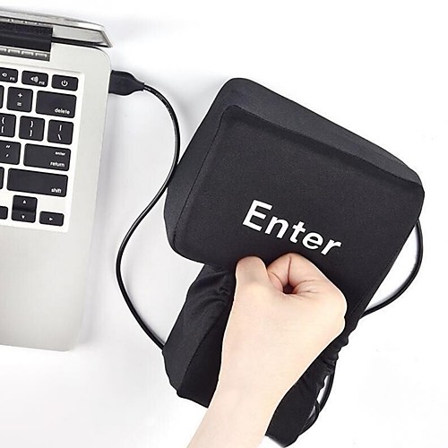 

Keyboard Toy Stress Reliever 1 pcs Enter Office Desk Toys Large Size with USB Cable For Kid's Adults' Boys' Girls' Gift Party Favor / 14 years