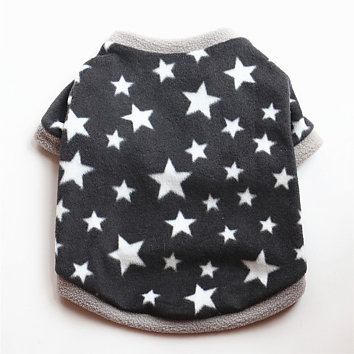 

Dog Cat Pets Sweater Sweatshirt Vest Character Stars Fashion Casual / Daily Dog Clothes Puppy Clothes Dog Outfits Black Costume for Girl and Boy Dog Cotton XS S M L
