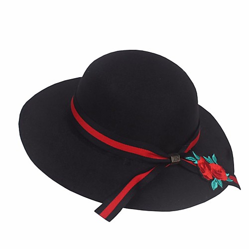 

Women's Party Active Polyester Bucket Hat-Solid Colored Bow Spring Summer Blushing Pink Wine Khaki