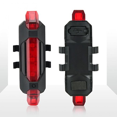 

LED Bike Light Rear Bike Tail Light Safety Light Mountain Bike MTB Bicycle Cycling Waterproof Multiple Modes Smart Induction Portable Rechargeable Li-Ion Battery USB 300 lm Chargeable Rechargeable