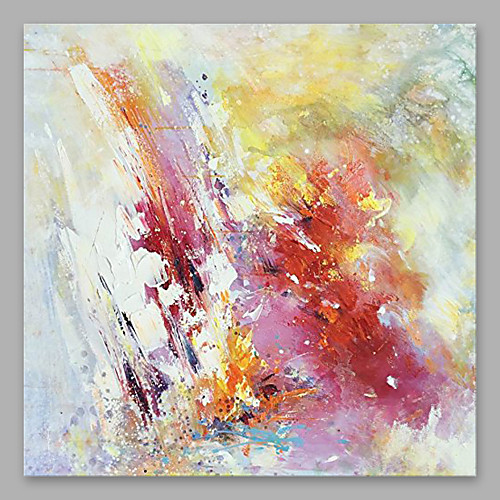 

Oil Painting Hand Painted - Abstract Modern Stretched Canvas