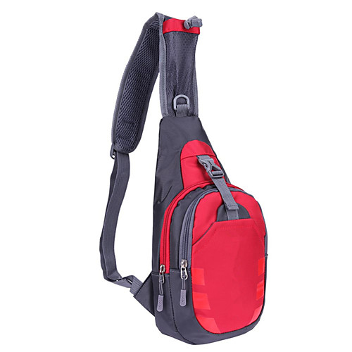 

5 L Hiking Sling Backpack Lightweight Wear Resistance Outdoor Hiking Camping Military / Tactical Black Purple Red