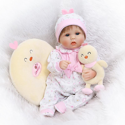 

NPKCOLLECTION 16 inch NPK DOLL Reborn Doll Newborn lifelike Cute Child Safe Non Toxic with Clothes and Accessories for Girls' Birthday and Festival Gifts