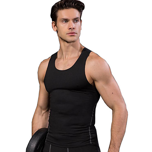 

Men's Hiking Vest / Gilet Fishing Vest Sleeveless Outdoor Breathable Quick Dry Stretchy Sweat-wicking Vest / Gilet Top Spring Summer Polyester Spandex Running Camping / Hiking Exercise & Fitness
