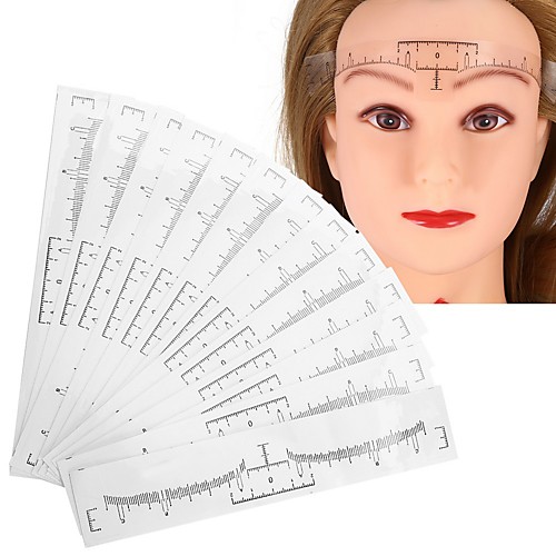 

Eyebrow Stencil Professional Level / Portable Makeup 50 pcs Eye / Face Portable Cosmetic Grooming Supplies