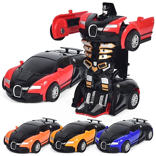 

1:12 Toy Car Car Robot Transformable Cool Metal Alloy Mini Car Vehicles Toys for Party Favor or Kids Birthday Gift 1 pcs