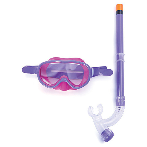 

Snorkeling Set Diving Package - Diving Mask Snorkel - Dry Top Adjustable Strap Anti-fog Swimming Diving Neoprene For Kids