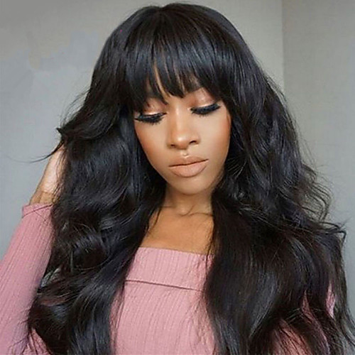 

Remy Human Hair Lace Front Wig style Brazilian Hair Wavy Wig 130% Density Women's Long Human Hair Lace Wig beikashang