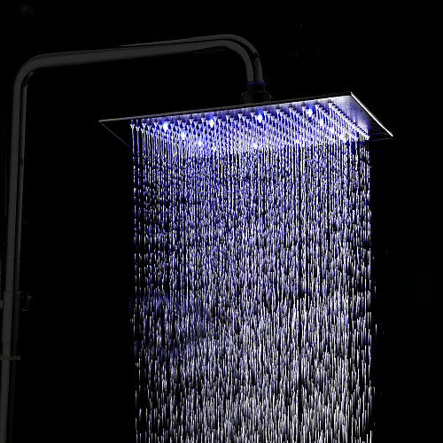 

Bathroom Ceiling Double Shower Systerm Rain Shower Antique Bronze Feature - Rainfall / With LED Shower Head