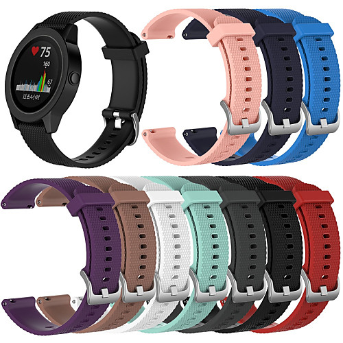 

Watch Band for Vivomove HR / Vivomove / Vivoactive 3 Garmin Sport Band Silicone Wrist Strap