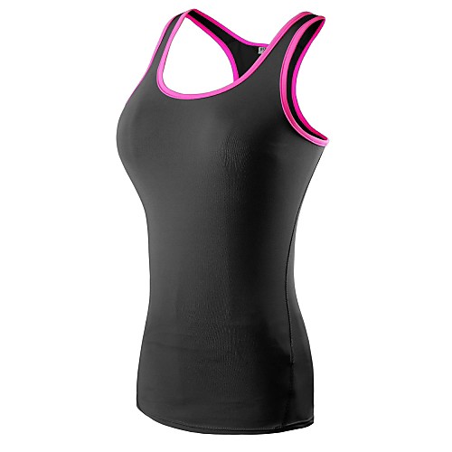 

Women's Spandex Compression Tank Top Yoga Fitness Gym Workout Lightweight Fast Dry Breathability Sportswear Compression Clothing Tank Top Sleeveless Activewear Stretchy