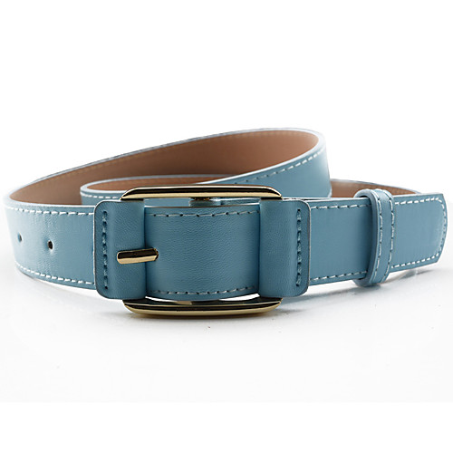 

Women's Work Leather / Alloy Waist Belt - Solid Colored / All Seasons
