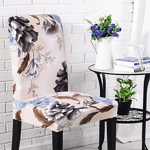 

Chair Cover Multi Color Reactive Print Polyester Slipcovers