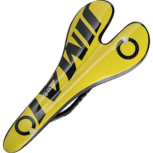

Bike Saddle / Bike Seat Comfort Carbon Fiber Cycling Road Bike Mountain Bike MTB Black / Yellow