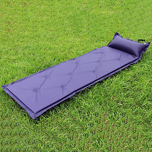 

Self-Inflating Sleeping Pad Air Pad Make It Double Outdoor Camping Portable Inflatable Moistureproof Polyester 183602.5 cm for 1 person Camping / Hiking Outdoor Autumn / Fall Spring Summer Dark Navy