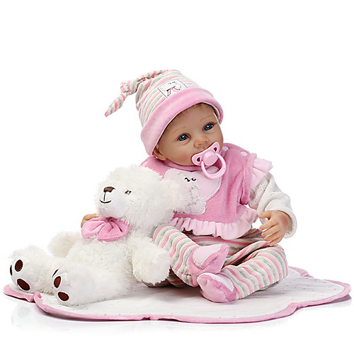 

NPKCOLLECTION 22 inch NPK DOLL Reborn Doll Girl Doll Baby Girl Reborn Baby Doll Newborn lifelike Cute Child Safe Non Toxic with Clothes and Accessories for Girls' Birthday and Festival Gifts