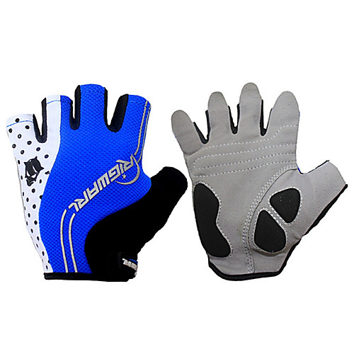 

Bike Gloves / Cycling Gloves Mountain Bike MTB Breathable Anti-Slip Sweat-wicking Protective Fingerless Gloves Half Finger Sports Gloves Mesh Black Red Blue for Adults' Outdoor