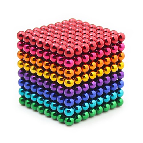 

512 pcs 5mm Magnet Toy Magnetic Balls Building Blocks Super Strong Rare-Earth Magnets Neodymium Magnet Puzzle Cube Magnet Toy Magnetic Stress and Anxiety Relief Office Desk Toys Relieves ADD, ADHD