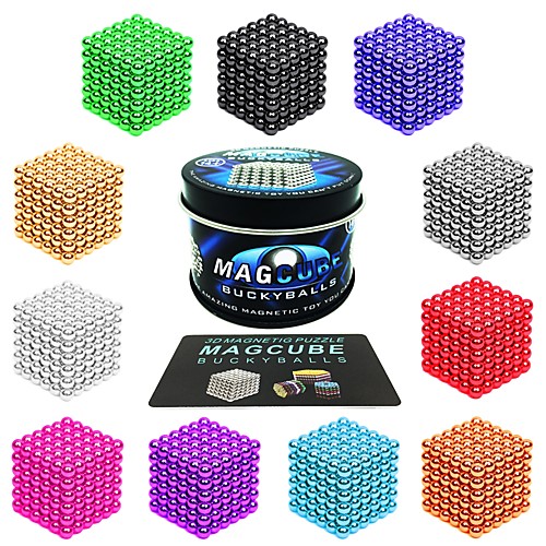 

216 pcs Magnet Toy Magnetic Balls Magnet Toy Building Blocks Super Strong Rare-Earth Magnets Neodymium Magnet Puzzle Cube Magnetic Stress and Anxiety Relief Office Desk Toys Relieves ADD, ADHD