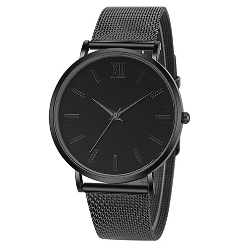 

Men's Sport Watch Wrist Watch Analog Quartz Minimalist Chronograph Casual Watch Cool / One Year / Stainless Steel / Leather