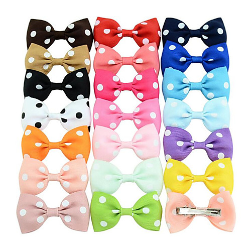 

Hair Accessories Grosgrain Wigs Accessories Girls' 20pcs pcs 1-4inch cm Party / Daily Stylish Cute