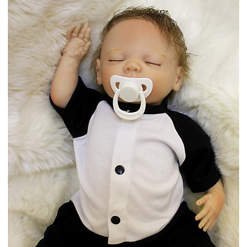 

OtardDolls 18 inch Reborn Doll Baby Boy Newborn lifelike Eco-friendly Gift Child Safe with Clothes and Accessories for Girls' Birthday and Festival Gifts / Silicone / CE Certified / Floppy Head