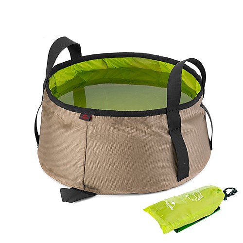 

Naturehike Camping Collapsible Bucket 10 L Laundry Basket Quick Dry Folding for Outdoor Hiking Camping Orange Green Blue