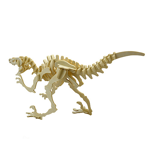 

3D Puzzle Wooden Puzzle Model Building Kit Jurassic Dinosaur Creative DIY Educational Wooden 40 pcs Kid's Adults' Boys' Girls' Toy Gift