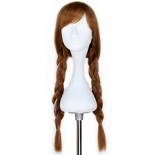 

Cosplay Princess Cosplay Anna Cosplay Wigs Women's 28 inch Heat Resistant Fiber Adults Anime Wig