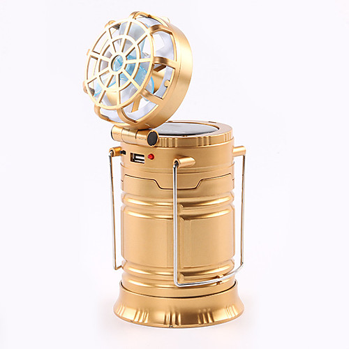 

WEIDE Camping Lanterns & Tent Lights Emergency Lights Waterproof LED LED 6 Emitters Waterproof Portable Foldable Camping / Hiking / Caving Fishing Gold