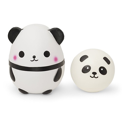 

LT.Squishies Squeeze Toy / Sensory Toy Stress Reliever Panda Stress and Anxiety Relief Squishy Decompression Toys Poly urethane for Children's All Boys' Girls'