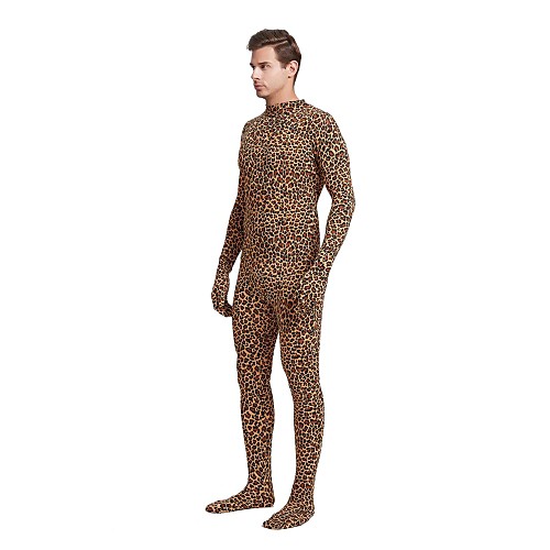 

Patterned Zentai Suits Cosplay Costume Adults' Spandex Lycra Cosplay Costumes Leopard Halloween Carnival Masquerade / High Elasticity