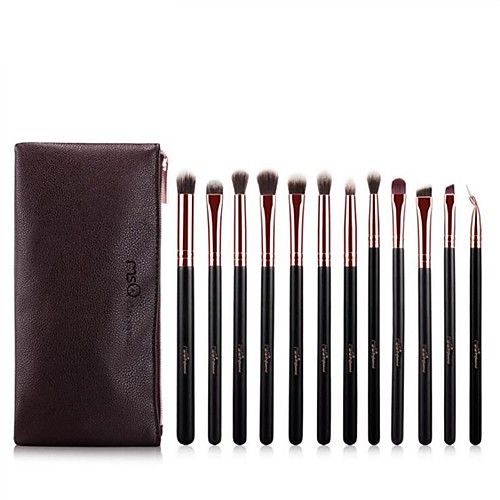 

Professional Makeup Brushes Make Up 12pcs Eco-friendly Wooden / Bamboo for