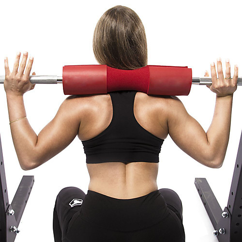

Advanced Squat Pad - Barbell Pad Microfiber Sponge Extended Protection Thick Exercise & Fitness Gym Workout For
