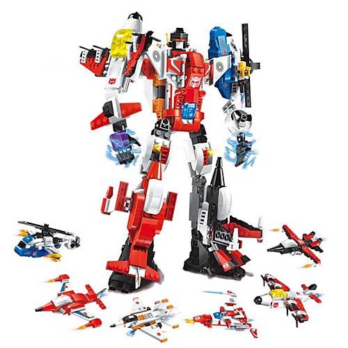 

Building Blocks Educational Toy Construction Set Toys 506 pcs Helicopter Robot Airplane compatible A Grade ABS Plastic Legoing Transformable Boys' Girls' Toy Gift / Kid's