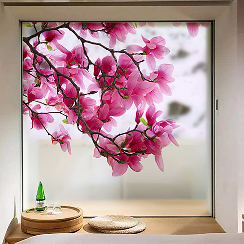 

Window Film & Stickers Decoration Matte / Contemporary Flower / Floral PVC(PolyVinyl Chloride) Window Sticker / Matte 6860cm