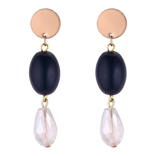 

Women's Drop Earrings Long Ladies Fashion Earrings Jewelry Dark Blue / Blue For Daily School 1 Pair