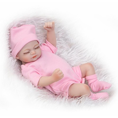 

NPKCOLLECTION 12 inch NPK DOLL Reborn Doll Girl Doll Baby Baby Girl Newborn lifelike Cute Child Safe Small Full Body Silicone Silicone with Clothes and Accessories for Girls' Birthday and Festival