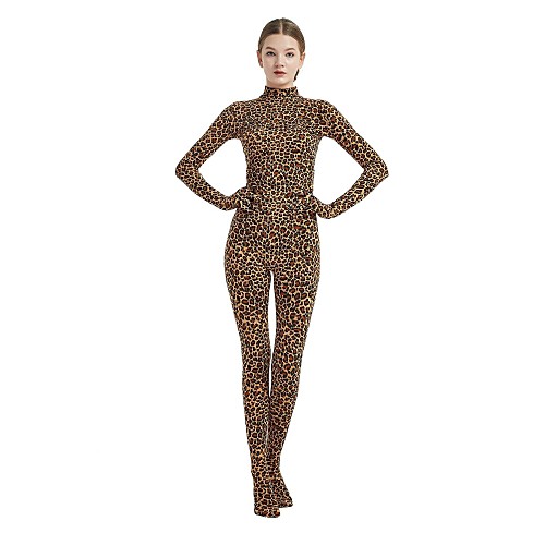 

Patterned Zentai Suits Cosplay Costume Adults' Spandex Lycra Cosplay Costumes Leopard Halloween Carnival Masquerade / High Elasticity