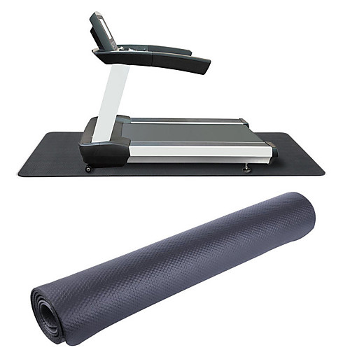 

Treadmill Exercise Bike Equipment Mat 95cm Diameter NBR Shock Resistant Anti Slip Wearproof Yoga Exercise & Fitness Gym Workout For