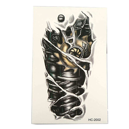 

3 pcs Tattoo Stickers Temporary Tattoos Totem Series Body Arts Arm