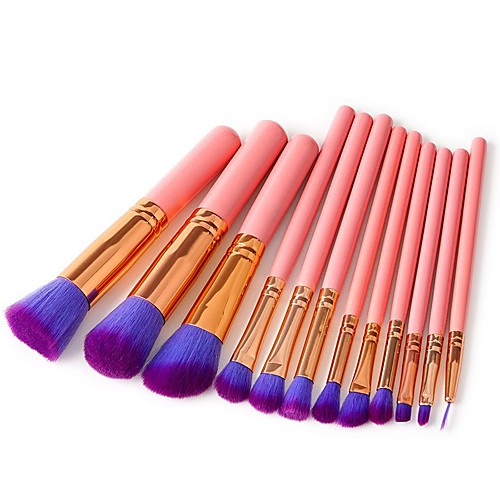 

Professional Makeup Brushes Make Up 12pcs Full Coverage Comfy Wooden / Bamboo for